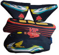 Bike Cover - Motorcycle Cover - Motorcycle Seat - Moter Bike Cover - Bike Side Cover - CD 70 Bike Cover - Side Cover CD 70 - Motorbike Cover - Motor Bike Cover - Tank Cover and Side Cover 4pcs Kit - Motorcycle Accessories - Bike 70cc Accessories. 
