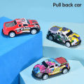 3 Pcs Set - Alloy Light Metal Pull Back Cars Toys For Kids. 