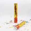 PARTY POPPERS MULTI COLOR CONFETTI FILLED 20 CM ( PACK OF TWO PARTY POPPERS ). 