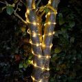 LED Rope Light ceiling Light Strip Room Decoration Light Golden Yellow Color with Adaptor party light Ceiling Rope Lights DAAZLED. 