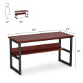 Office working table computer workstations laptop Table Desktop Table With Book Shelf Office Desk Book Shelf Laptop Table Computer Table Study Table Writing Table Home Table 48. 