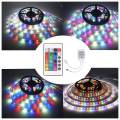 24 Keys Remote Control+ LED Controller Control Box IR Light Strip Controller for 5050 2835 RGB Light Strip. 