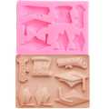 Graduation Theme Silicone Fondant Mould. 