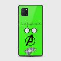 Samsung Galaxy Note 10 Lite Cover - SkinLee HQ Infinity Glass Case (Soft) - I am a simple woman - SKINLEE-620-1-759-448. 