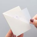 250PCS Waterproof Transparent Sticky Notes Memo Pad 50 Sheets Stickers Daily To Do List Note Paper for Student Office Stationery. 