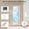 Double Ended Spray Fan, Portable Mist Fan, Cold Air Fan, USB fan with LED Light Cooler, Touch & Remote Control, 280ml Water Tank, Ice Filling. 
