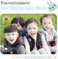 DAN TECHNOLOGY 1080P Kids Digital Camera | 12MP HD Children Camera , Neck Strap & Rabbit Silicone Case | Kids Video Camera with 5 Modes & 28 Cartoon Frames. 