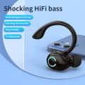 New S10 Bluetooth Wireless Single Hanging In Ear Business Earphones Sports Running. 