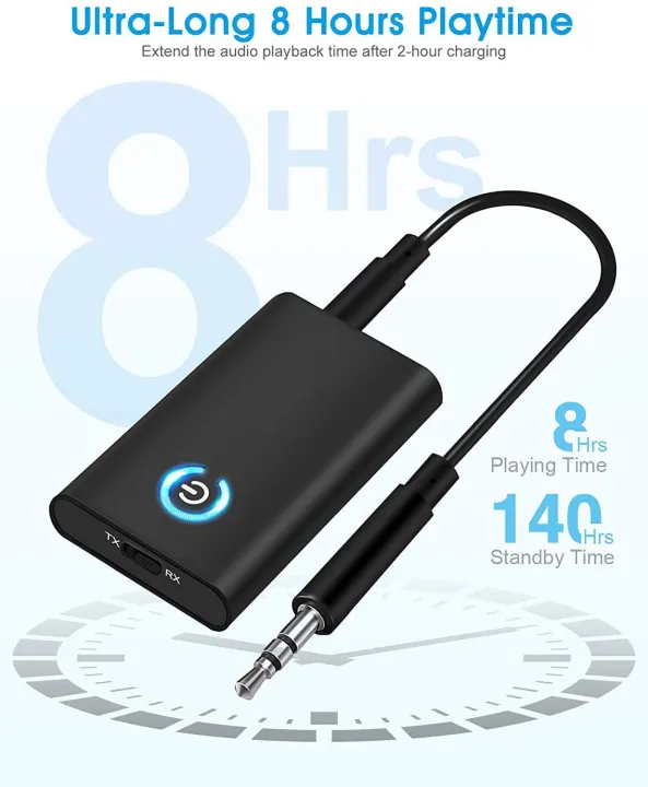 Bluetooth%205.0%20Tran%C5%9Bmitter%20Receiver,%202%20in%201%20Wireless%20Audio%20Bluetooth%20Adapter,%202%20Devices%20Simult%C3%A1neously%20for%20TV/Home%20Sound%20System/Car,%20Portable%20Noise%20Reduction%20Low%20Lat%C3%A9ncy%20Bluetooth%20Transmitter%20TT-BA07%20(1)%20-%20Image%202