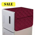 Fridge Cover 100% Dustproof Refrigerator-Waterproof Cover With 6 Pocket. 