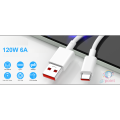 Infinix 120W USB A to Type C Fast Charging Cable - Compatible with Infinix Devices. 