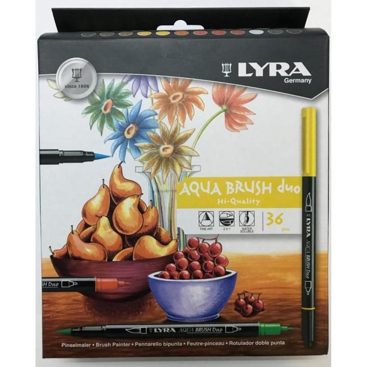 Aqua Brush Marker 36 Pcs