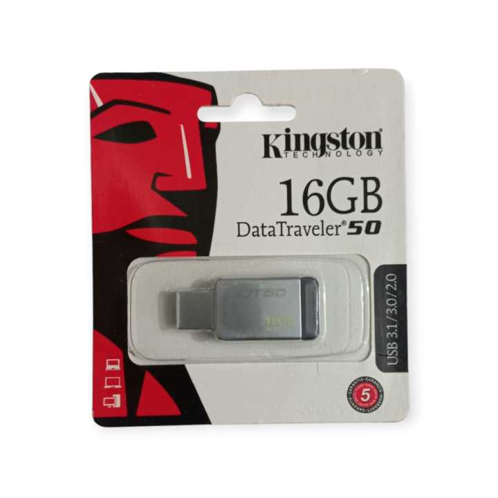 16GB, 32GB, 64GB Kingston USB 2.0 Flash Drive – DT50, DTSWIVL, DTSE9 Models