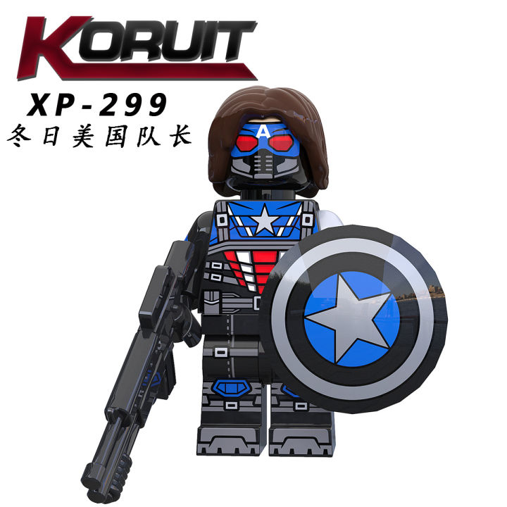 Single Sale Marvel Building Blocks Black Widow Natasha Romanoff Figure Taskmaster Crimson Dynamo Red Guardian Soldier Building Blocks Bricks Toys For Children