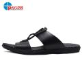 men slippers  high quality slippers payless color black Article w904. 