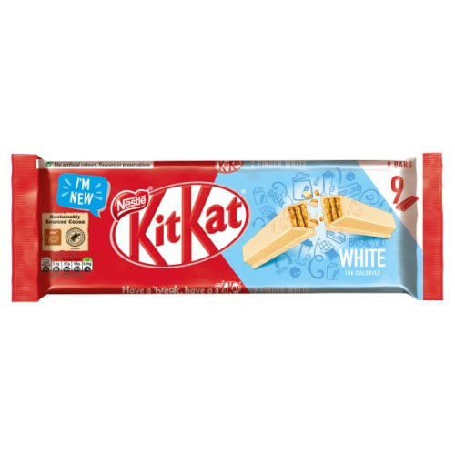 KitKat 2 Finger White 9 x 20.7g (186.3g