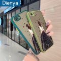 dienya For OPPO A37 Case Cartoon Black Wedding Dress Girl Thin Edge Frosted Transparent Hard Cases Shockproof Casing Full Cover Protect Case. 