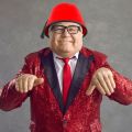 Felt Fez Cap Moroccan Red Fez Hat Turkish Hat for Men Black Tassels Tarboosh Hat. 