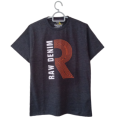 Medium Size Men's Charcoal Colour, Slim Fit, Crew Neck T-shirt. 