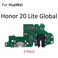 Connector Charger Board USB Charging Port Dock Plug Flex Cable For HuaWei Honor 9 8 8C 8X 10i View 20 20S 20E 10 Pro Lite. 