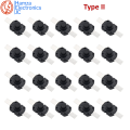 15/25/50/100 pcs Black Latching Mini ON/Off Switch Self-Lock Micro Push Button Switch DC 30V 1A for Light Lamp Wall Outlet DIY SMD Flashlight. 