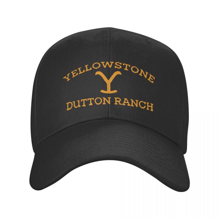 Cool Yellowstone Dutton Ranch Baseball Cap Women Men Personalized Adjustable Uni Dad Hat Summer Caps Snapback Hats