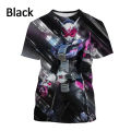 Masked Rider Henshin T Shirt For Men 3D Kamen Rider Den-O Printed T-shirt Kids Tee Shirts Harajuku Fashion Y2k Womens Clothing. 