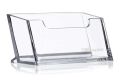 Large Capacity Acrylic Clear Desktop Business Card Display Holder for Office - 7623. 