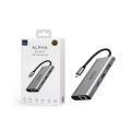 WiWU Alpha 11 In 1 Type C Multi Adapter Hub For MacBook_Notebook Laptops. 