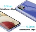 For Samsung Galaxy A21S Cover Shockproof 360 Degree Full Body Protection Phone Case Crystal Clear Hard PC Back Cover & Soft TPU Silicone Front Case. 