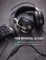 Mpow EG3 ART Gaming Headset, 7.1 Surround Sound Computer USB Headset, Metal Frame, 60mm Driver, Quick Mic/Volume Control, LED Control, LED Gaming Headphones for PC, PS4, Xbox One. 
