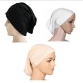 Pack of Five 05 Inner Scarf Hijab Cap  Head Cover Inner Cap for Girls. 