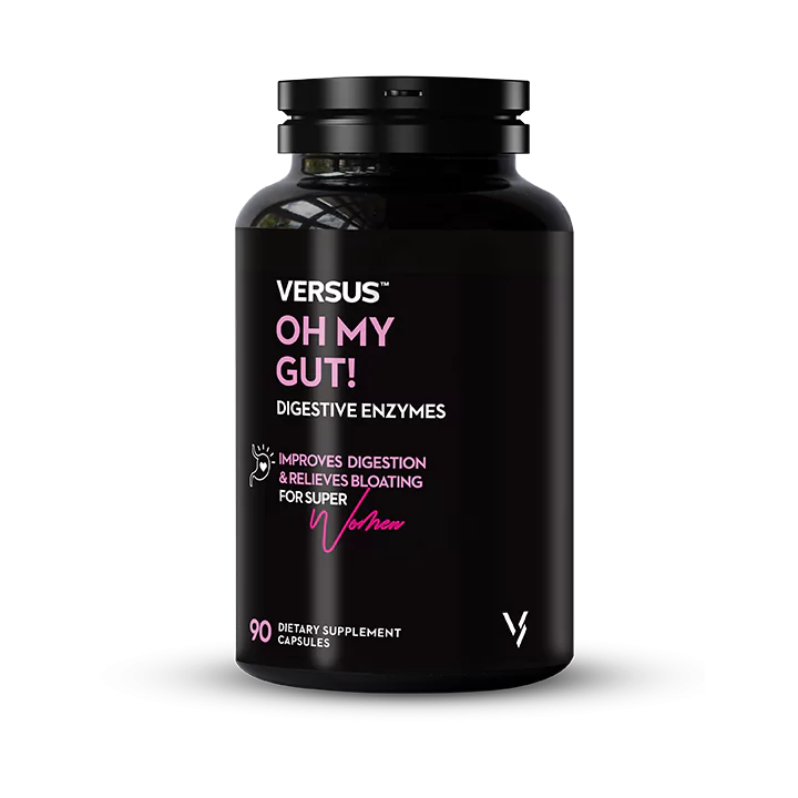 VERSUS Oh My Gut! (Digestive Enzymes) | Gastric tablets | Best medicine for gas in Pakistan | Gut cleanse supplements   00