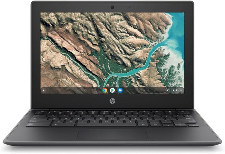 HP Chromebook 11 G8 EE Education laptop, Intel Celeron Dual - Core N4020, 4GB DDR4 Ram, 32GB eMMC, 11.6-inch WLED HD Webcam, Play Store Chrome OS, Updates til 2029