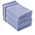 Kitchen Towel Yarn Dyed Chess Tea Towels Cleaning Cloth 6 pcs Value Pack. 