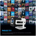 JY320 Portable Projector With 4K Android 11.0 300ANSI 1080P Max Resolution WIFI6 and BT5.0 Pico. 