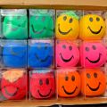 Soft Clay Stress Ball Set - Moody Flour Slime Pack (Two Pieces). 