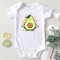 Clothing for Babies Baby Boy Clothes Baby Girl Winter Clothes Avocado Printing Jumpsuit for New Born Girl Romper for Toddler. 