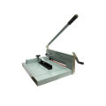 Paper Cutter SD-310 A4 Size - Manual, 150-200 Sheets Capacity, Aquamarine Metal Body, Adjustable Ruler, Lock Safety Mechanism, Durable Steel Construction, 8KG Weight. 