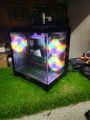 BOOST PANDA GAMiNG PC CASE BLACK WiTHUT FAN. 