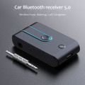 J28 Wireless 5.0 Bluetooth Receiver-transmitter, AUX RCA A2DP Jack, Car Wireless Adapter. 