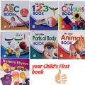 Preschool books for your Kids With a Surprise Gift -high quality Paper- Pack of 7-Basic English Learning books set. 