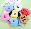 bts bt21 purse bangtan Boy Plush Purse Bag  Kawaii Gift for Girls. 