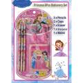 8pcs Princess Stationery Gift Set for School Children Girls Perfect Birthday Gift Beautiful Disney Character Princess Stationary Set Pencil Eraser Sharpener. 