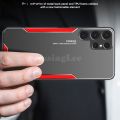 For Samsung Galaxy S24 Ultra case Aluminum Metal Matte Cover Soft Silicone Frame Camera Protection For Samsung Galaxy S24 Plus Back cover Phone cases. 