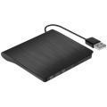 USB Pop-up Mobile External DVD-RW Portable Drive ODD External DVD Drive ROM Player Writer for Windows Linux Mac 9.5MM New Replacement Parts (Color : Black). 