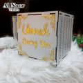 Al Noor Traders Brand 230,000 Luxury Umrah Saving Box – Elegant Acrylic & Wooden Golden Money Box | Umrah Gift | Islamic Travel Fund Box | Umrah Box I Umrah Money Saving Box I Umrah Money Box I Umrah Saving Box I Umrah | Gift box. 