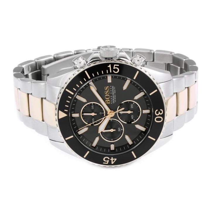 Hugo%20Boss%20Two%20Tone%20Stainless%20Steel%20Bracelet%20Black%20Dial%20Chronograph%20Watch%20for%20Men-%201513705%20-%20Image%204