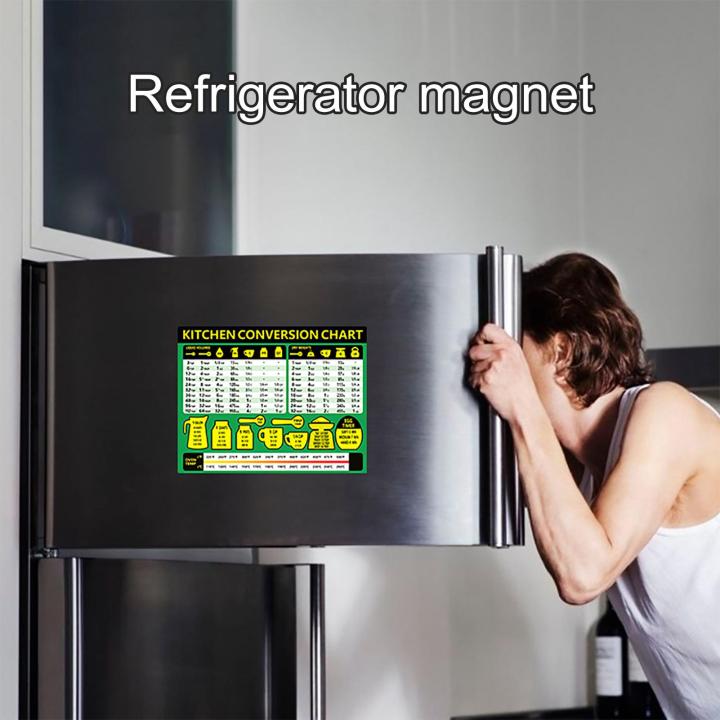 Kitchen Measurement Tool Kitchen Conversion Chart Magnet Easy Metric Cooking Guide