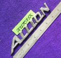 Toyota Allion rear plastic Emblem 01 pc. 